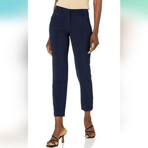 Karl Lagerfeld Paris Navy Blue Stretch Mid Rise Skinny